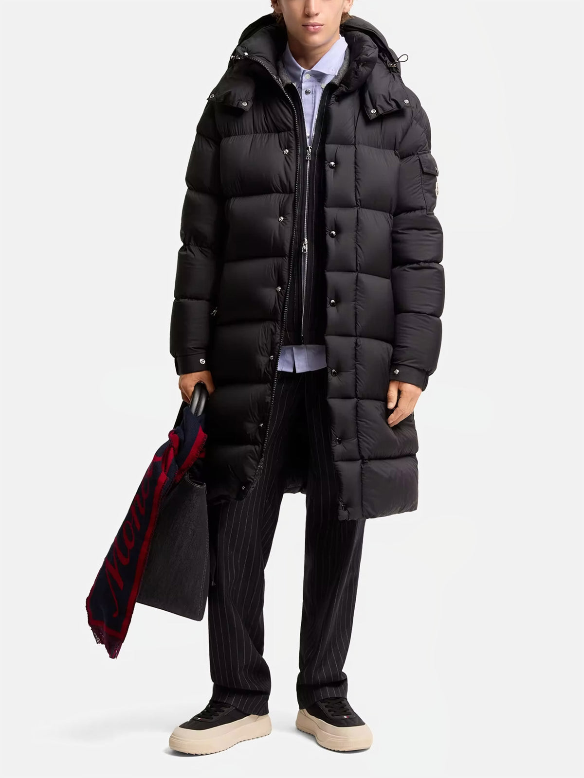 Moncler Daunenmantel Hanoverian für Herren Schwarz