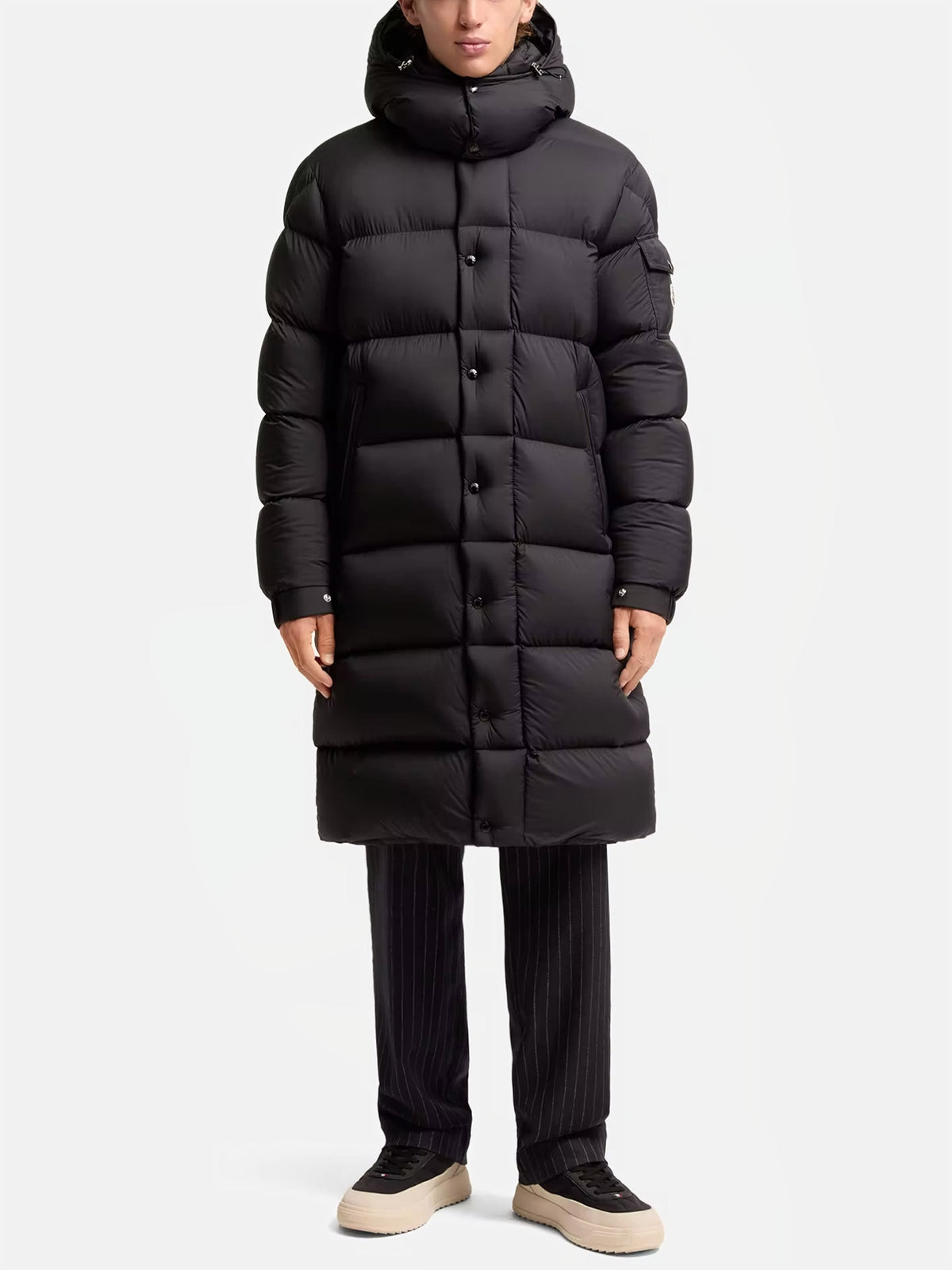 Moncler Daunenmantel Hanoverian für Herren Schwarz