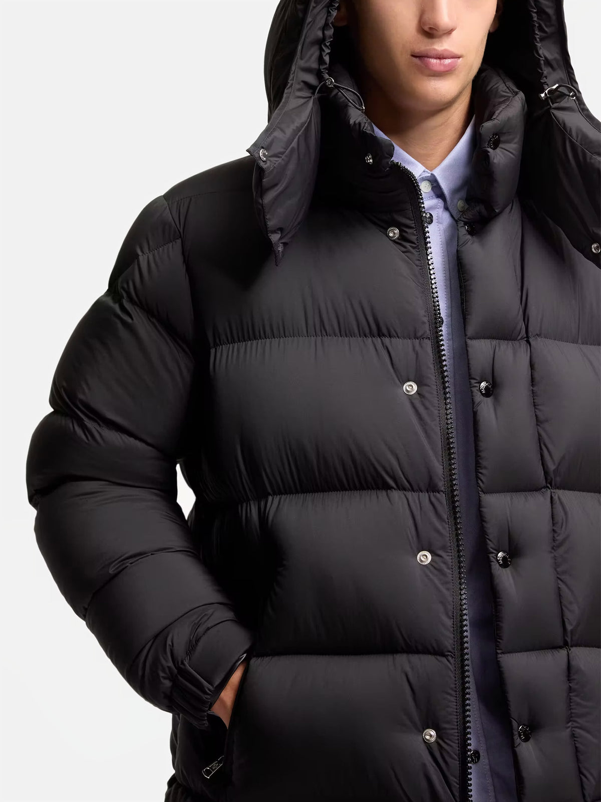 Moncler Daunenmantel Hanoverian für Herren Schwarz