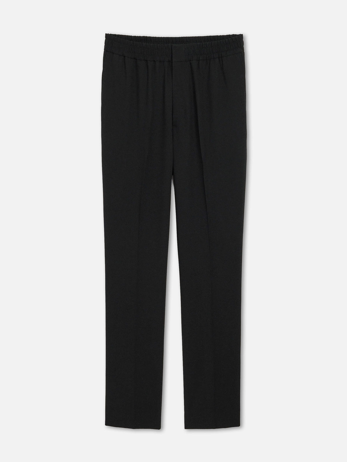 Ami paris Wollhose mit elastischem Bund für Herren Schwarz