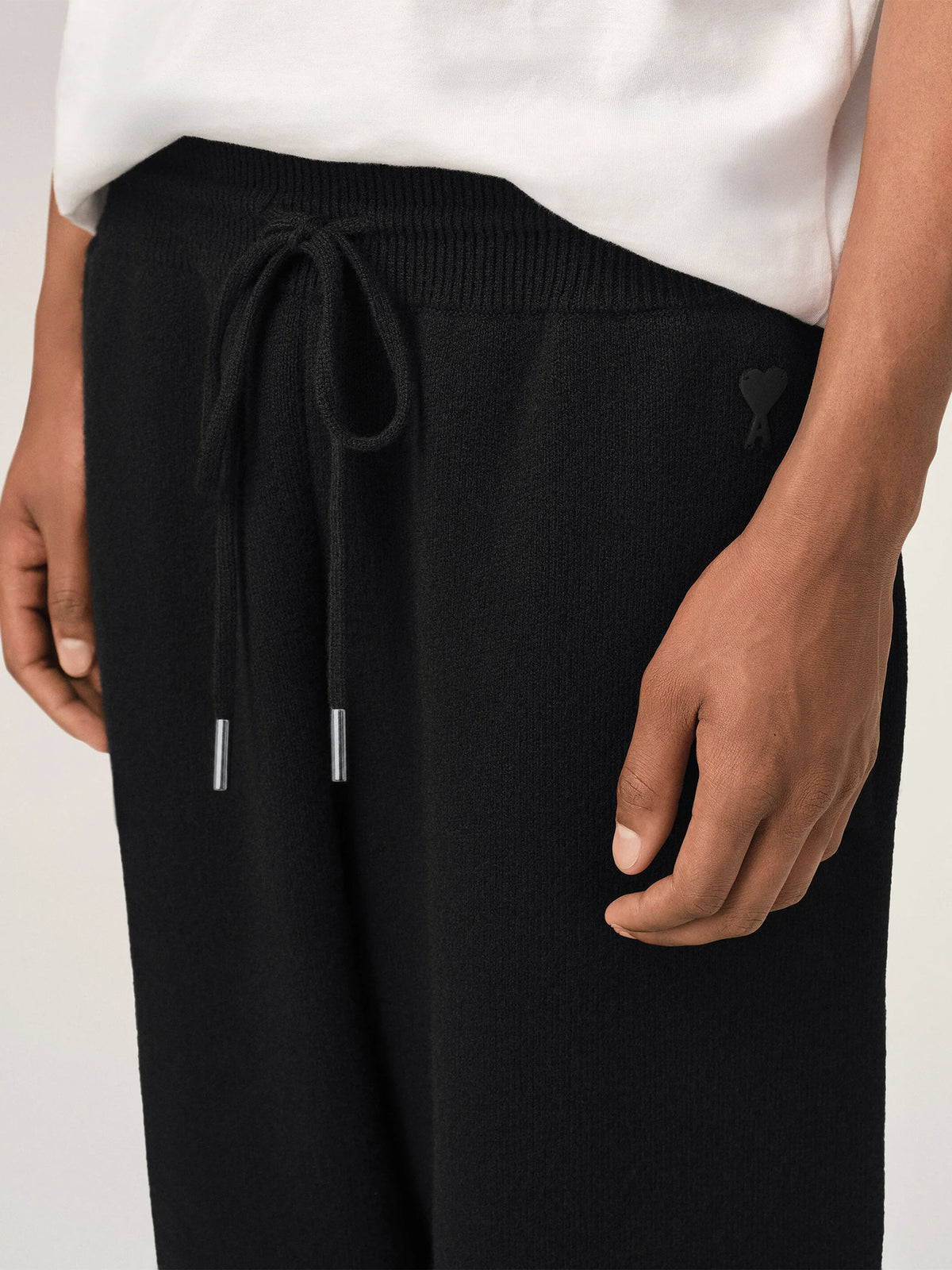 Ami paris Jogginghose aus Wolle für Herren Schwarz