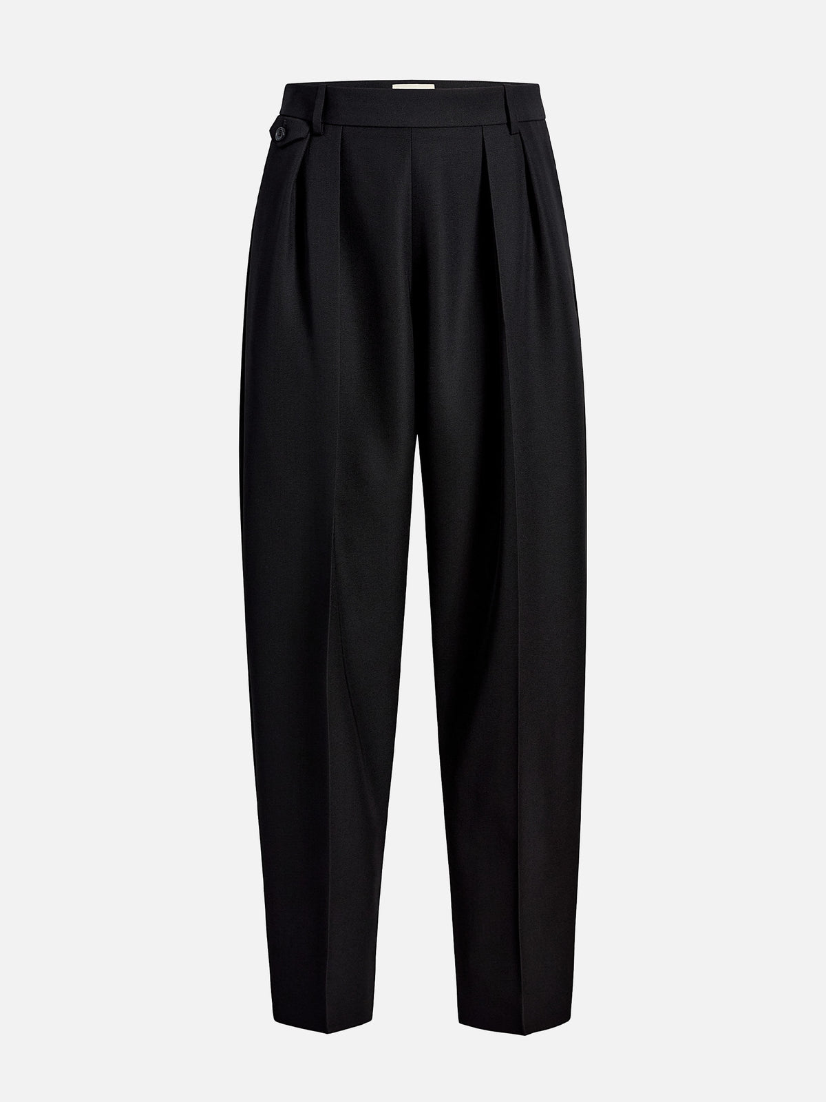 Khaite Hose Dugan aus Wolle für Damen Schwarz