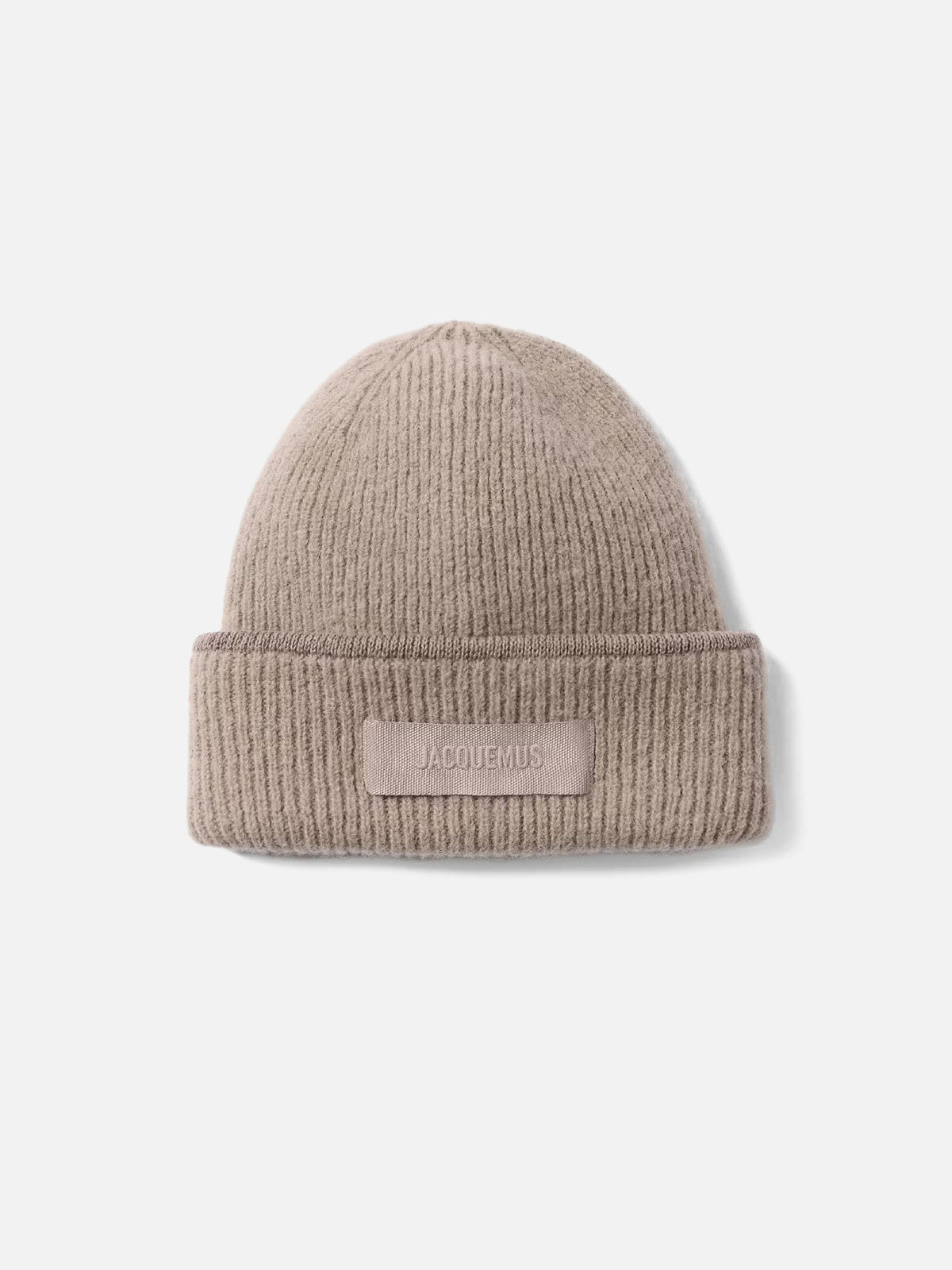 Jacquemus – Mütze Gros Grain mit Logo Beige