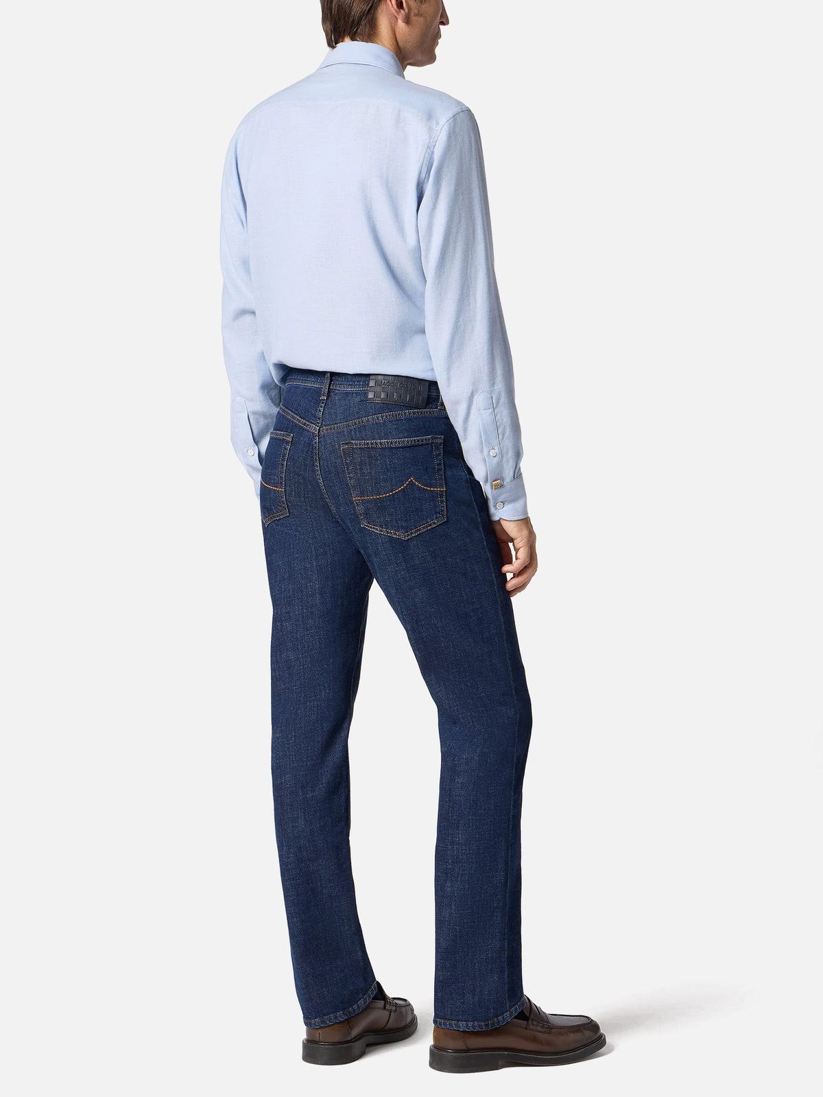 Jacob cohen Straight-Jeans Edo Rinse für Herren Dunkelblau