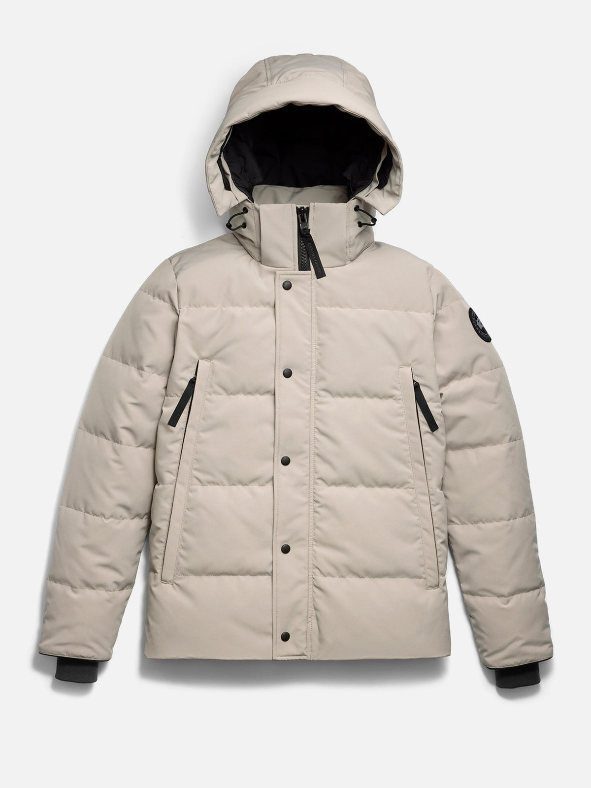 Canada goose Parka Wyndham Black Disc für Herren Steingrau