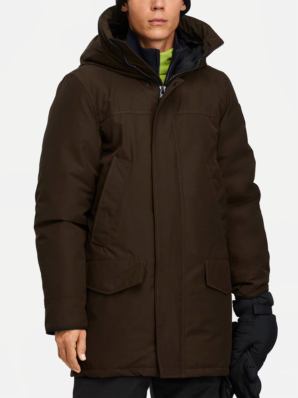 Canada Goose – Parka Langford Black Disc für Herren Dunkelbraun - Dark Brown