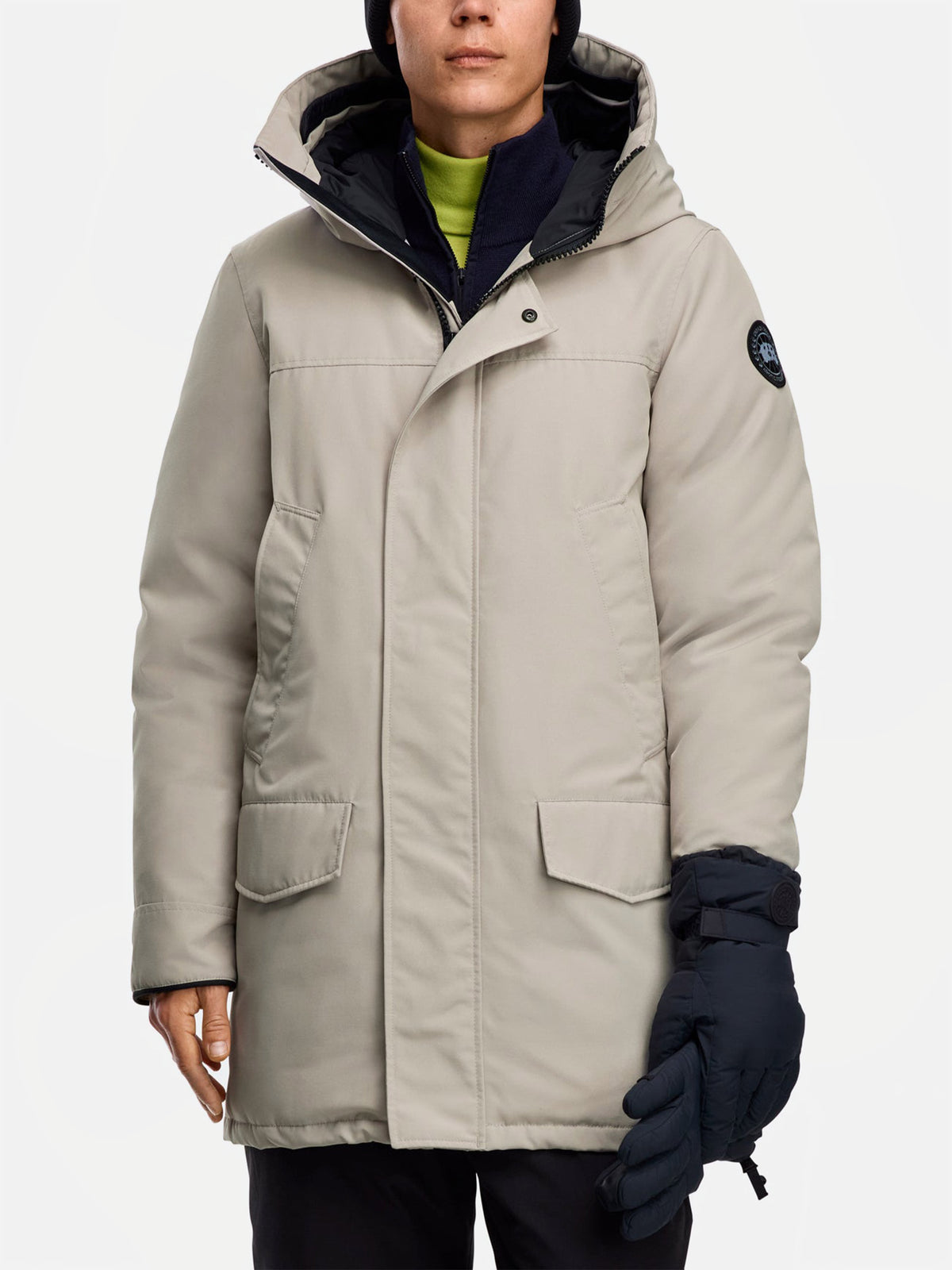 Canada Goose – Parka Langford Black Disc für Herren Steingrau - Stone Grey