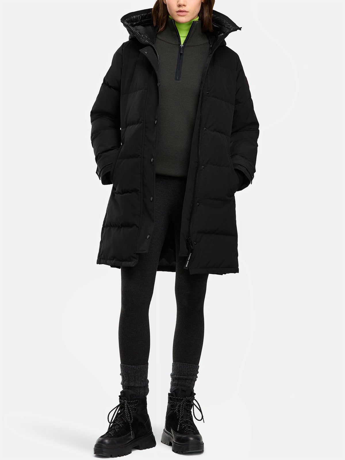 Canada goose Daunenparka Shelburne für Damen Schwarz