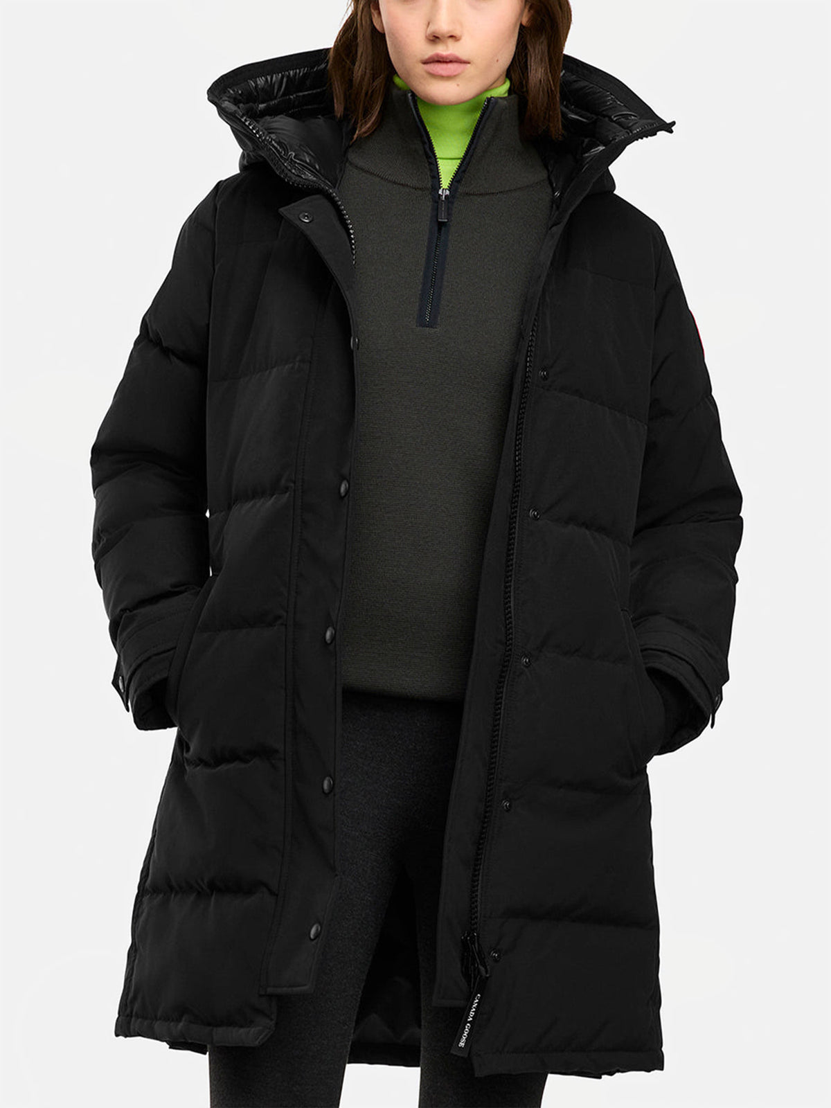 Canada goose Daunenparka Shelburne für Damen Schwarz