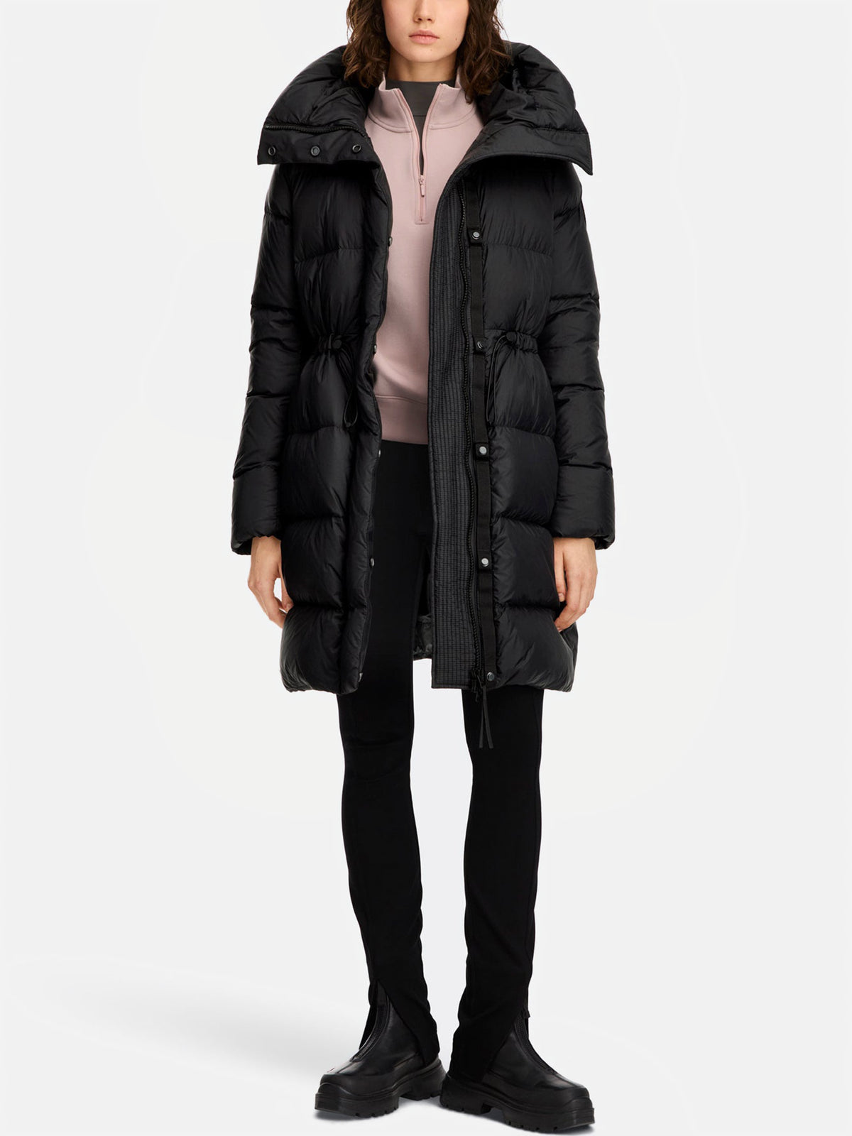 Canada goose Daunenmantel Montgomery für Damen Schwarz