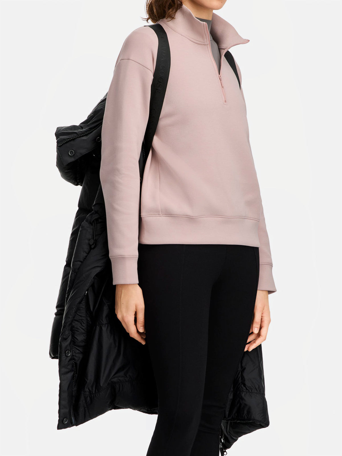 Canada goose Daunenmantel Montgomery für Damen Schwarz