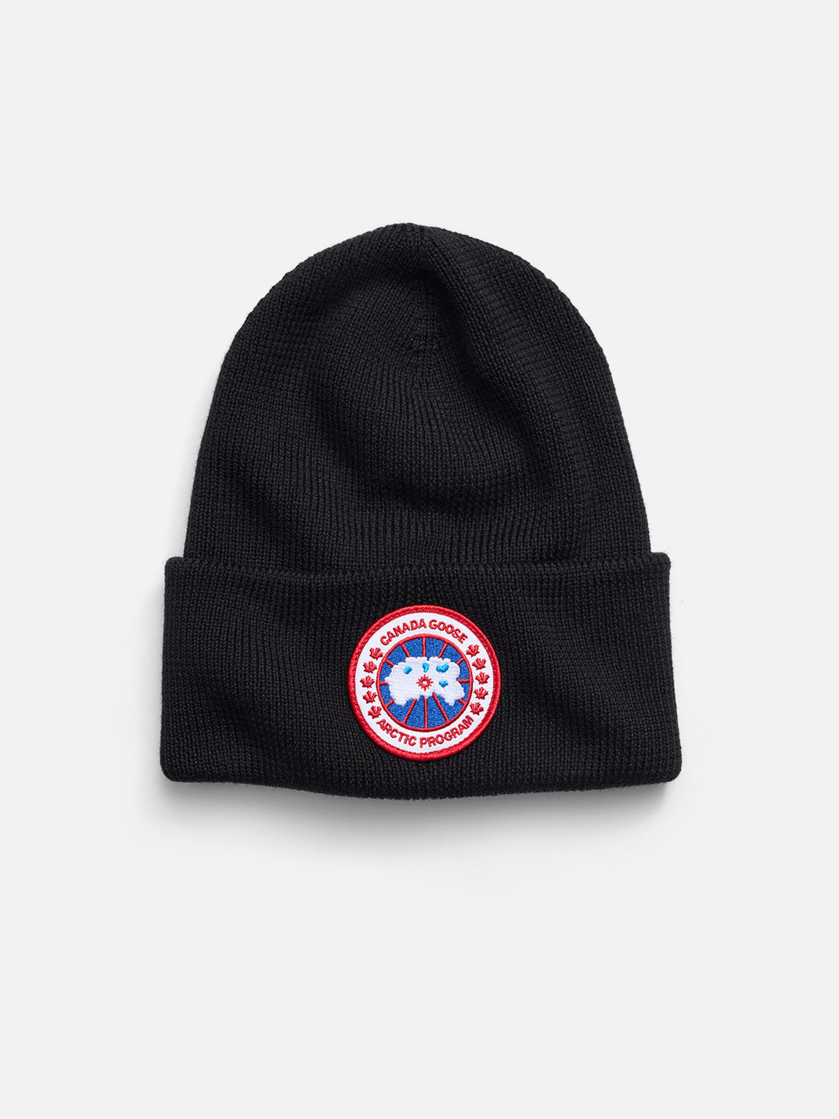 Canada goose Mütze Arctic Toque aus Merinowolle Schwarz