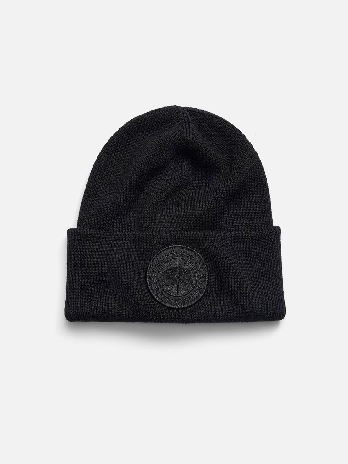 Canada Goose – Mütze Arctic Toque aus Merinowolle Schwarz/Schwarz - Black/Black