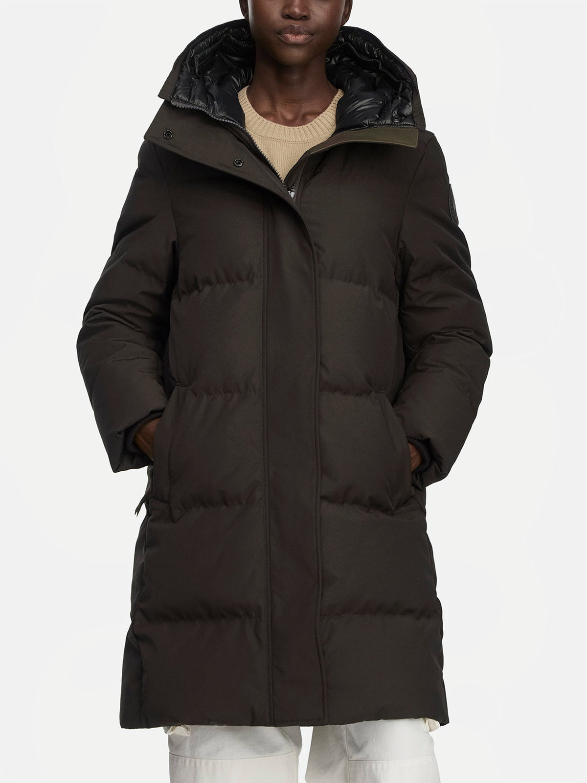 Daunenparka Louise Tonal Disc für Damen