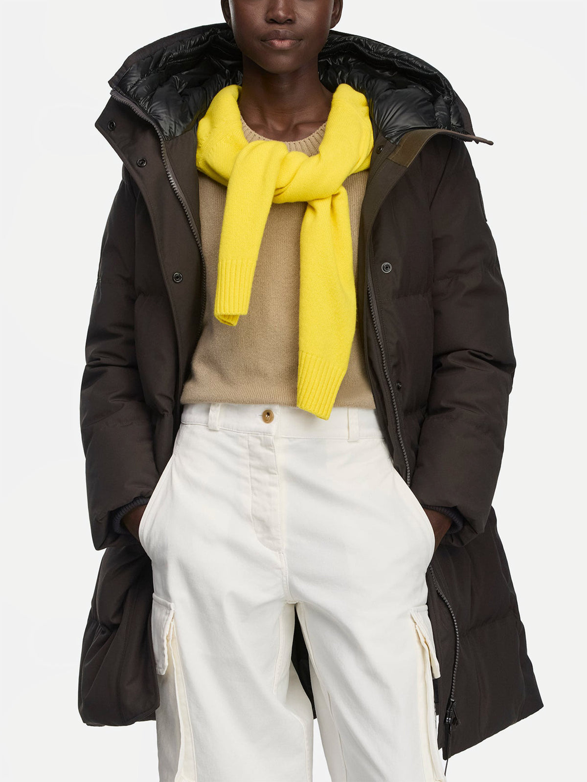 Daunenparka Louise Tonal Disc für Damen