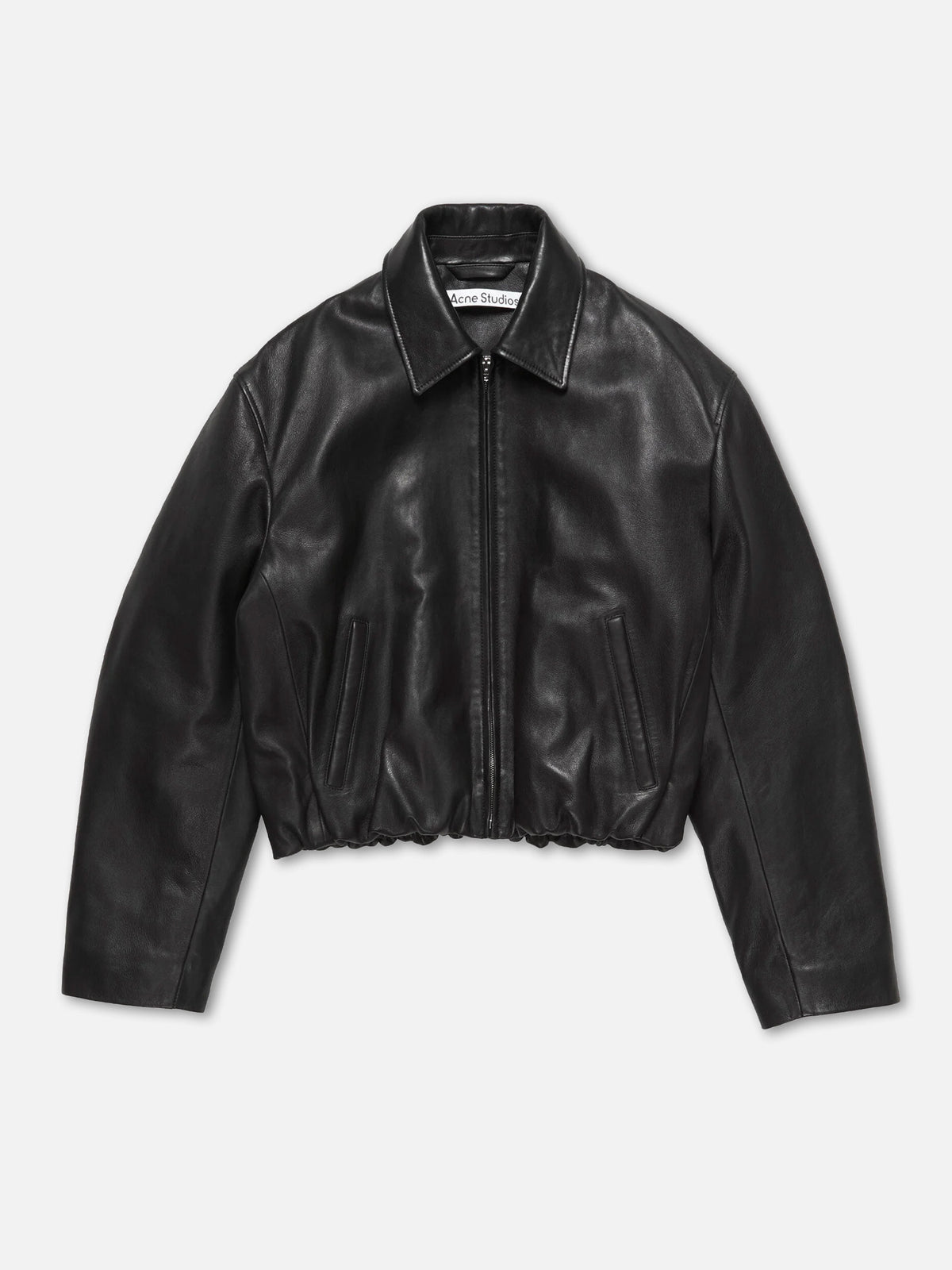 Bomberjacke aus Leder für Damen