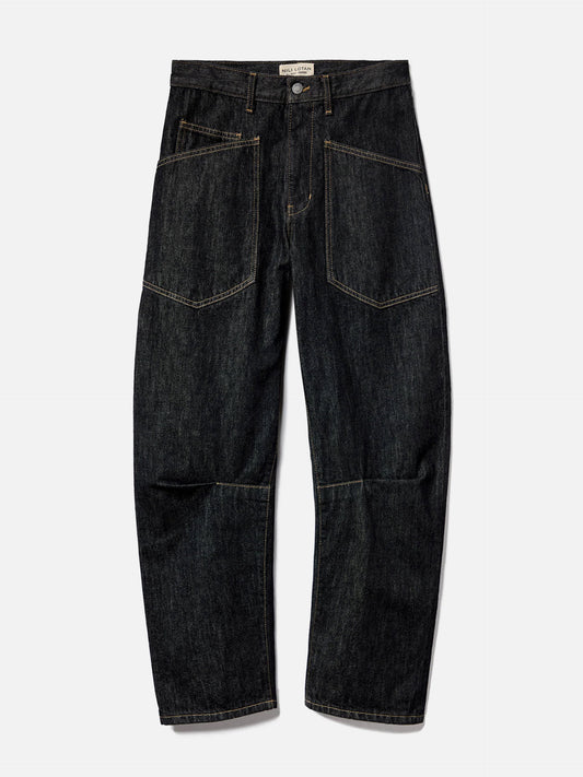 Nili lotan Barrel-Leg Jeans Shon für Damen Dunkelblau