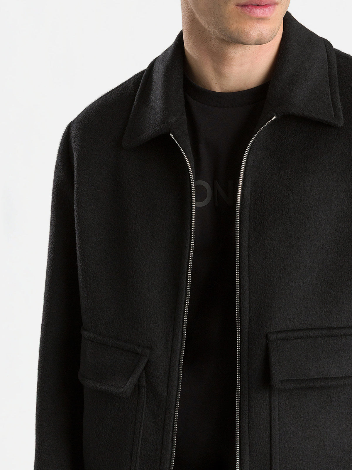 Dondup Blouson-Jacke aus Wollmischung für Herren Schwarz