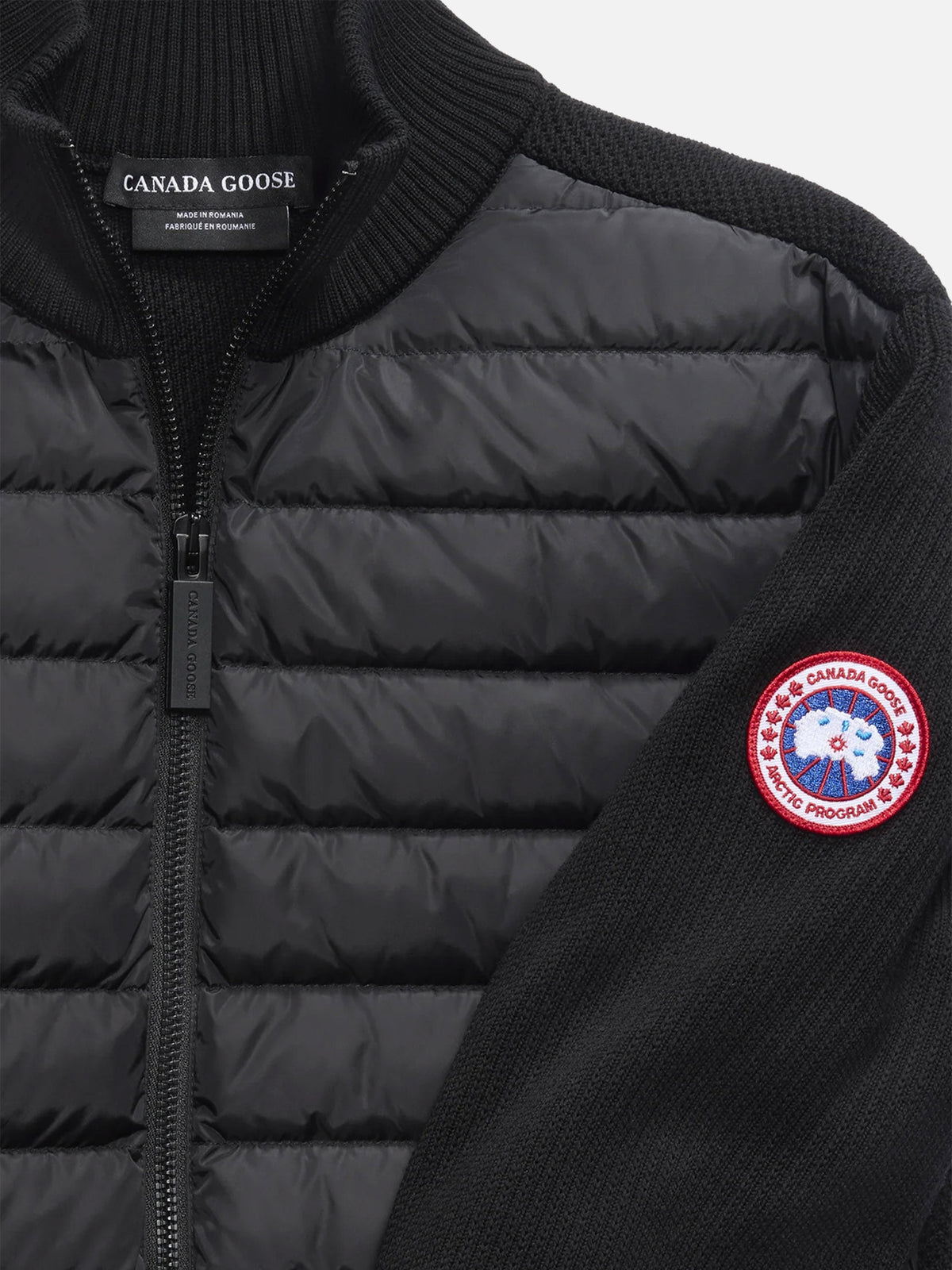Canada goose Daunen-Strickjacke HyBridge für Herren Schwarz