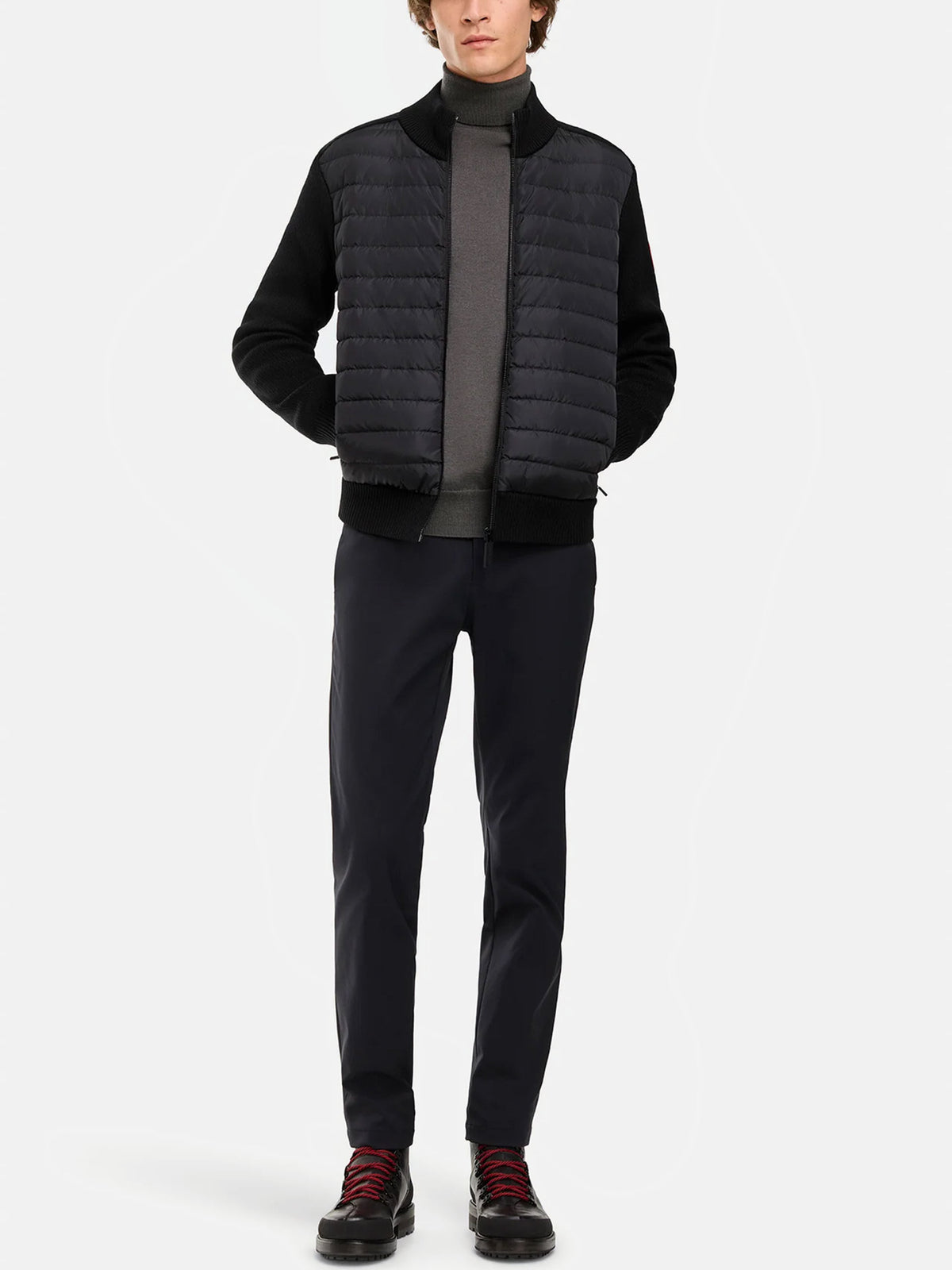 Canada goose Daunen-Strickjacke HyBridge für Herren Schwarz