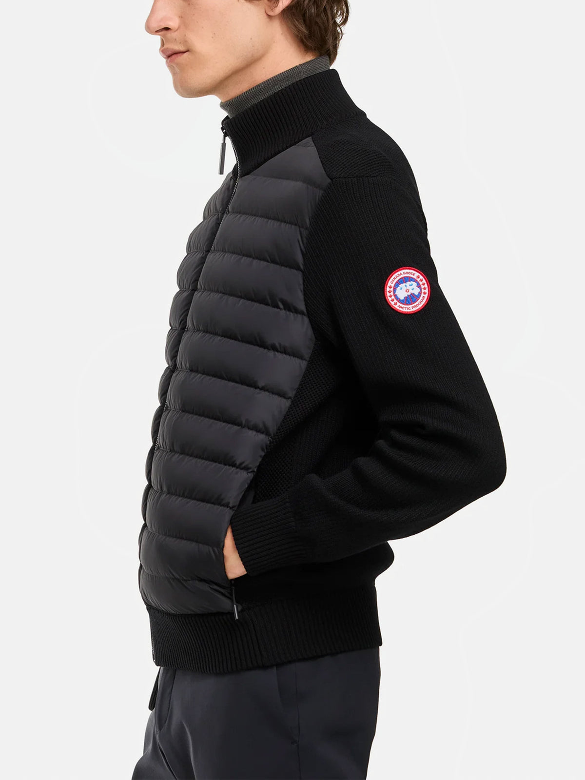 Canada goose Daunen-Strickjacke HyBridge für Herren Schwarz