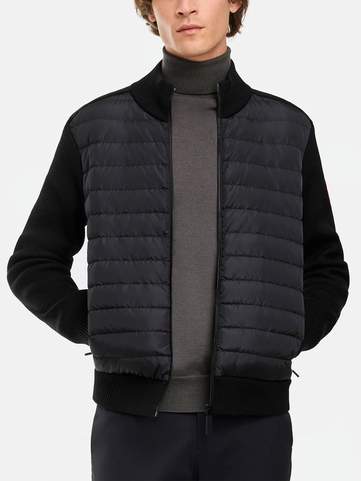 Canada goose Daunen-Strickjacke HyBridge für Herren Schwarz