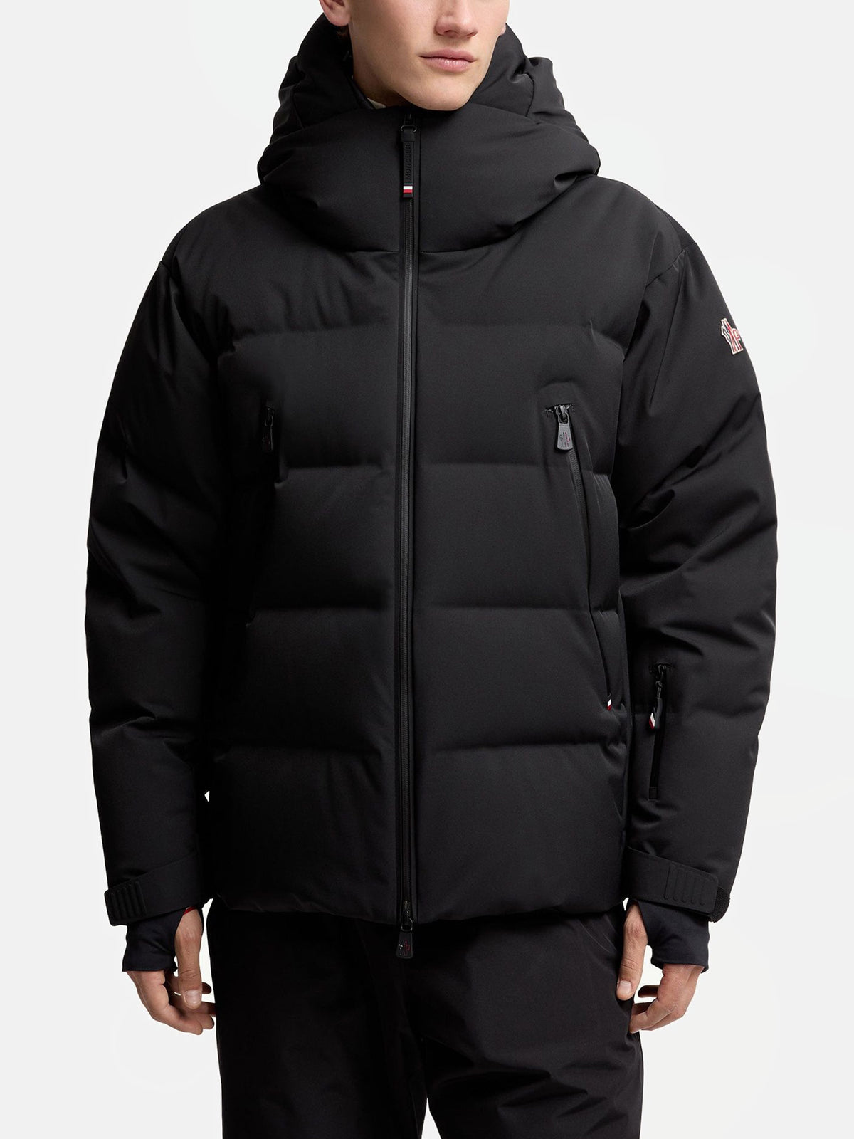 Moncler grenoble Daunen-Skijacke Fellberg für Herren Schwarz