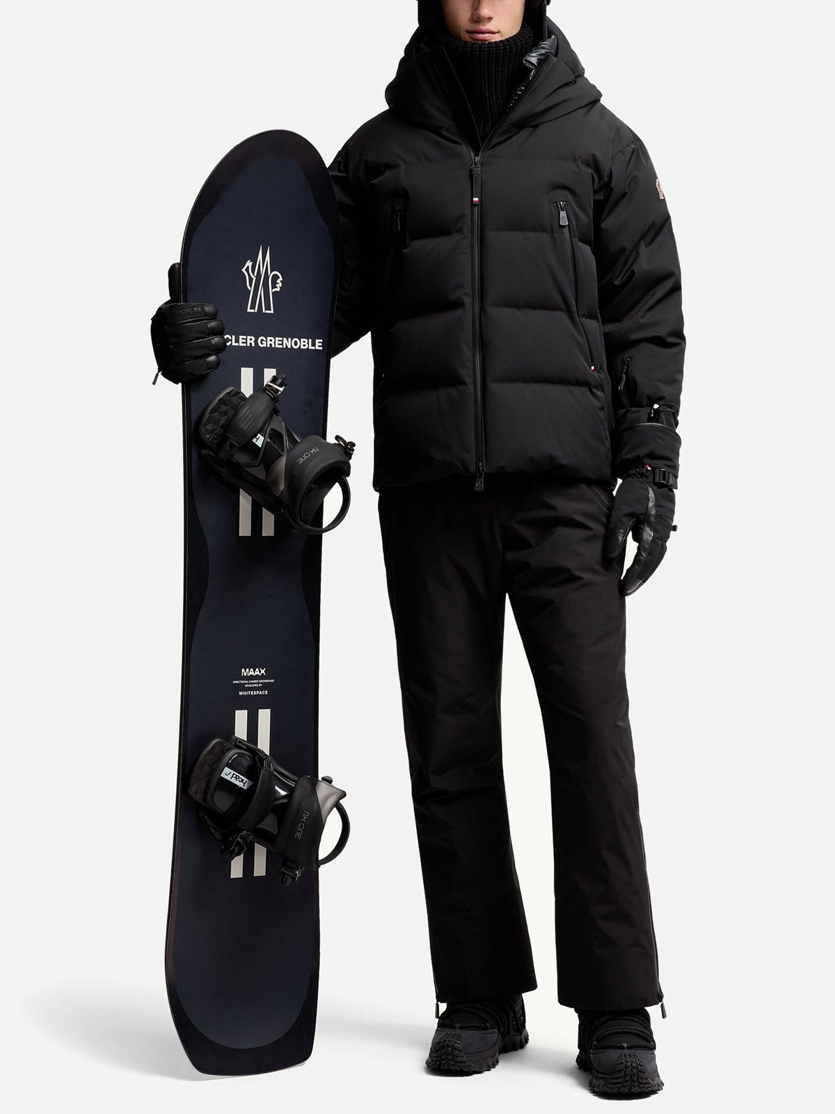 Moncler grenoble Daunen-Skijacke Fellberg für Herren Schwarz