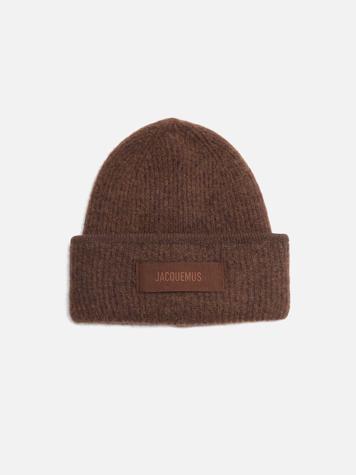 Jacquemus – Mütze Gros Grain mit Logo Braun - Brown
