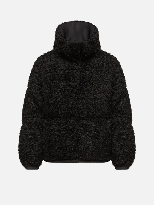 Moncler Daunenjacke Sittelles aus Fil-Coupé für Damen Schwarz