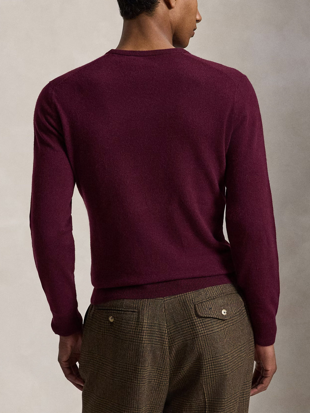Polo ralph lauren Rundhalspullover aus Wolle für Herren Dunkelrot - Dark Red