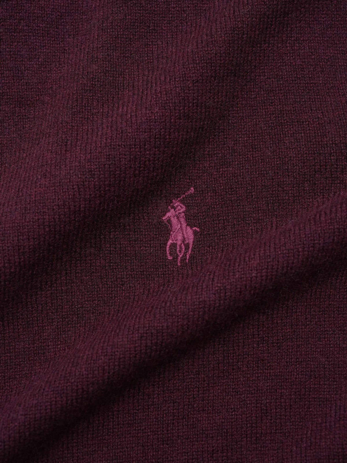 Polo ralph lauren Rundhalspullover aus Wolle für Herren Dunkelrot - Dark Red