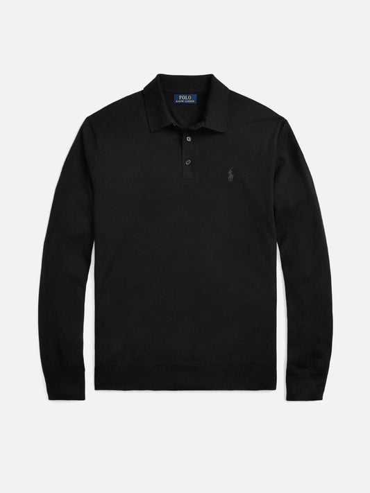 Polo ralph lauren Polo-Pullover aus Wolle für Herren Schwarz