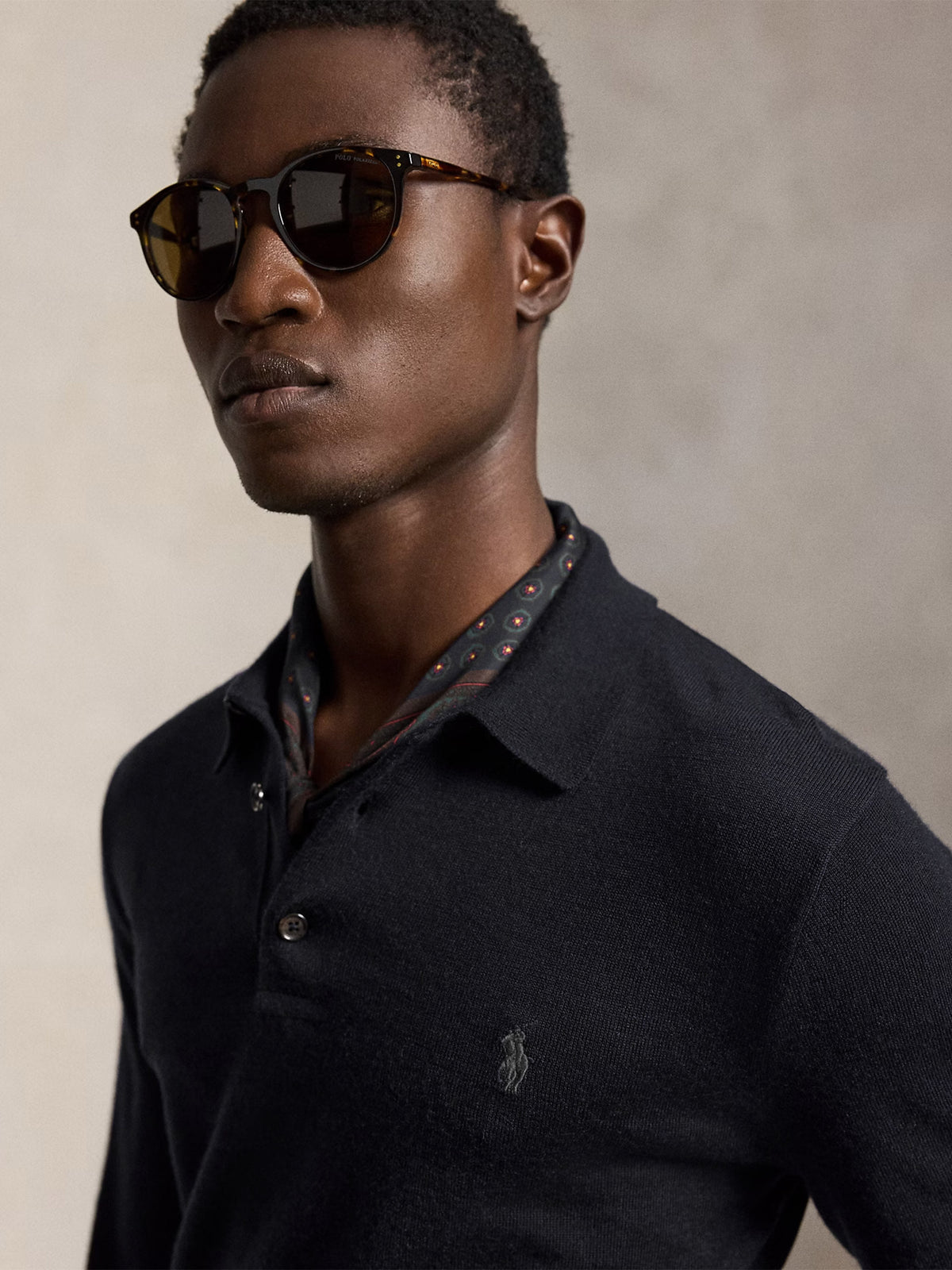 Polo ralph lauren Polo-Pullover aus Wolle für Herren Schwarz