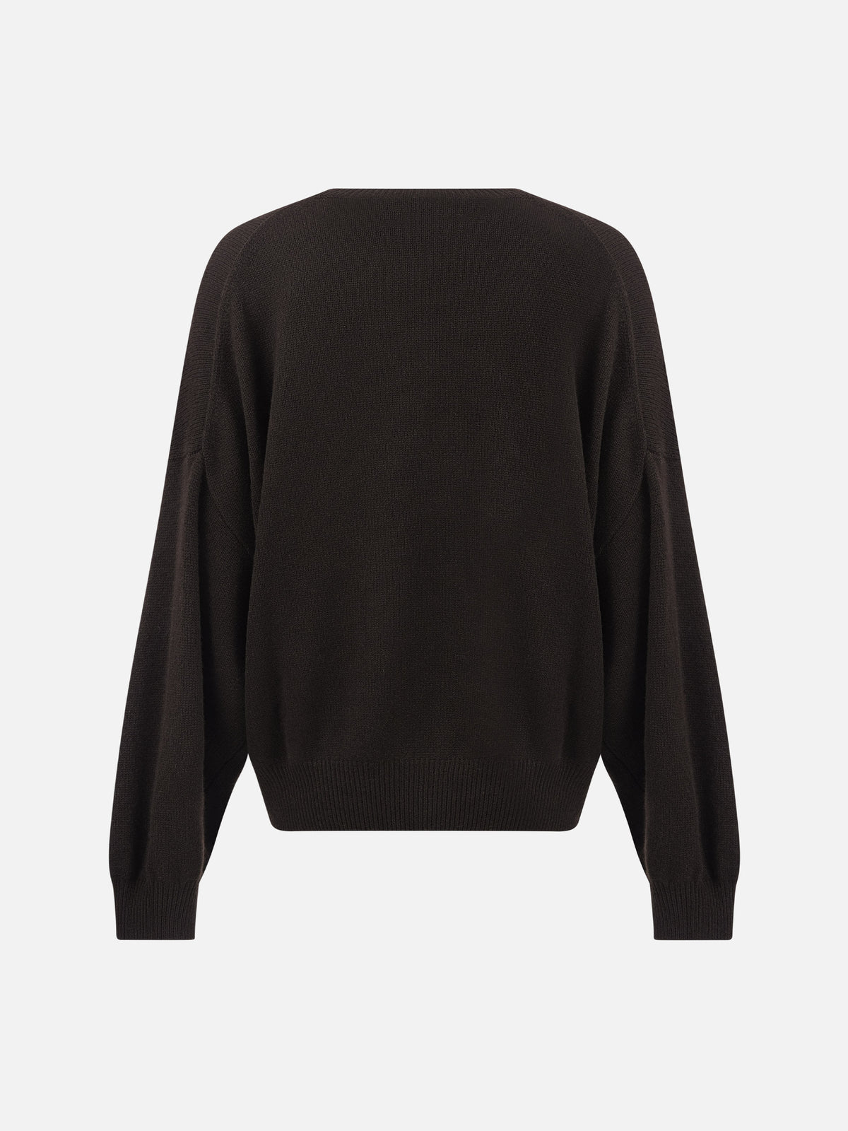 Lisa Yang – Pullover Veira aus Kaschmir für Damen Dunkelbraun - Dark Brown