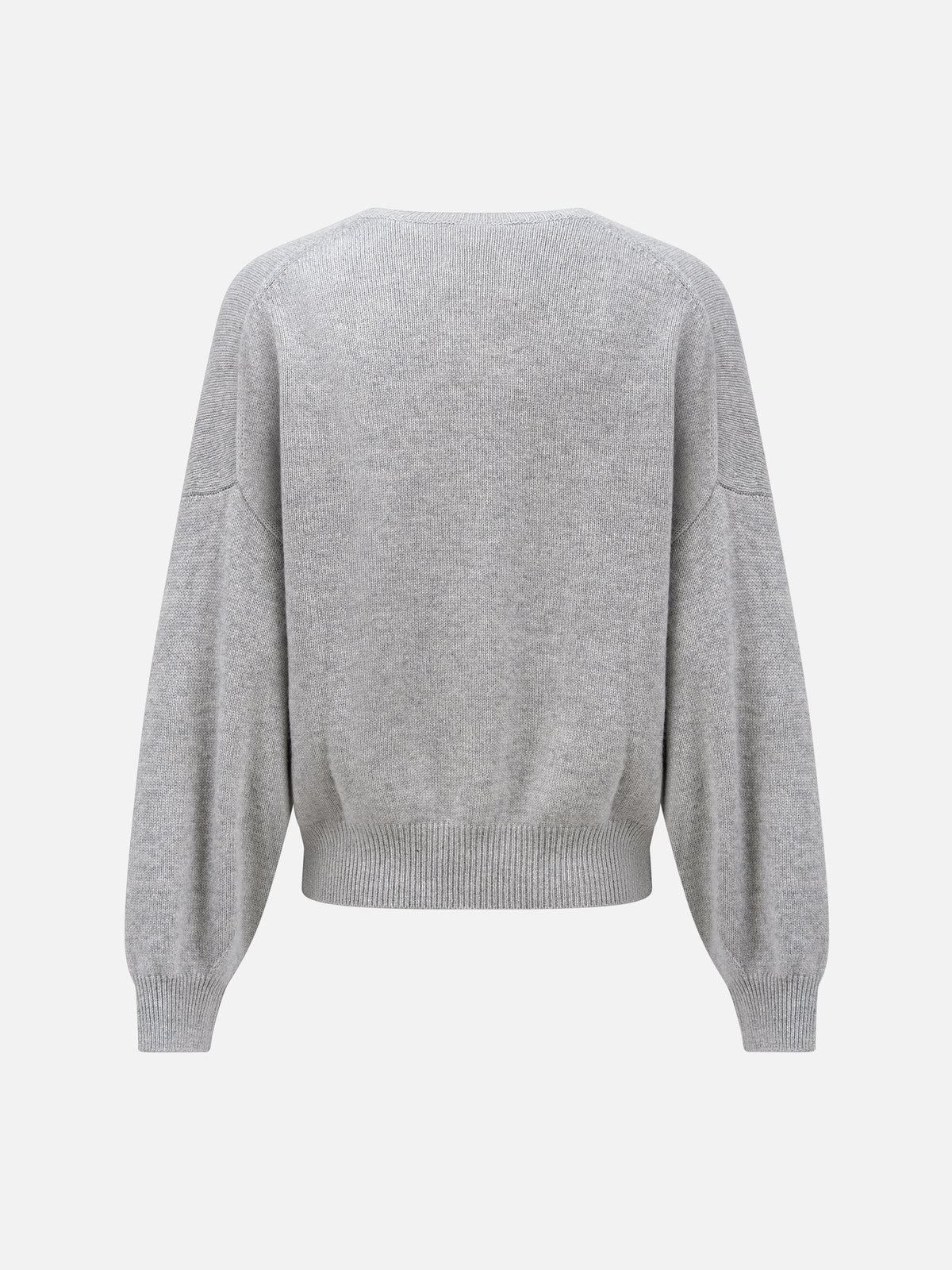Lisa Yang – Pullover Veira aus Kaschmir für Damen Hellgrau - Light Grey