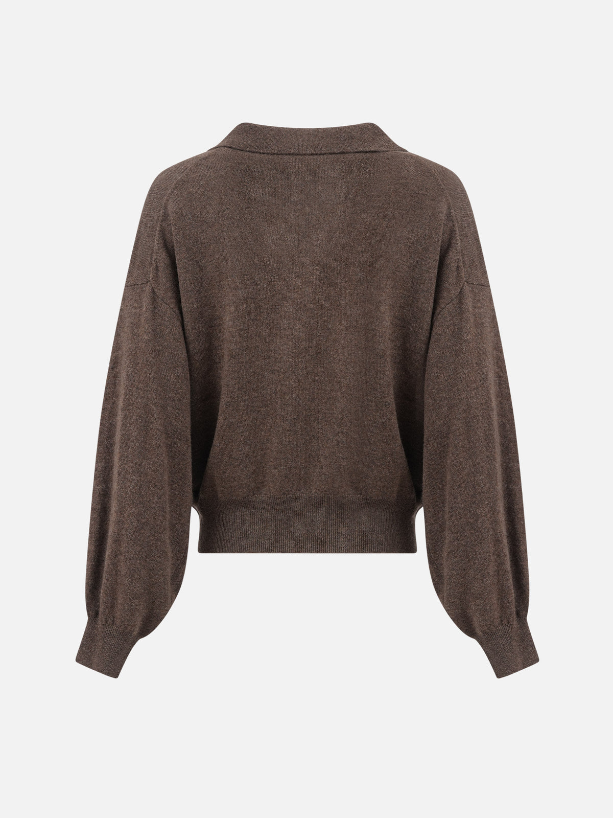 Lisa yang Polo-Pullover Katriel aus Kaschmir für Damen Braun
