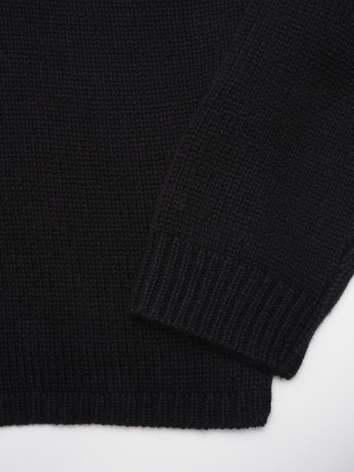 Lisa Yang – Kaschmir-Pullover Zerlina mit Stehkragen für Damen Schwarz - Black