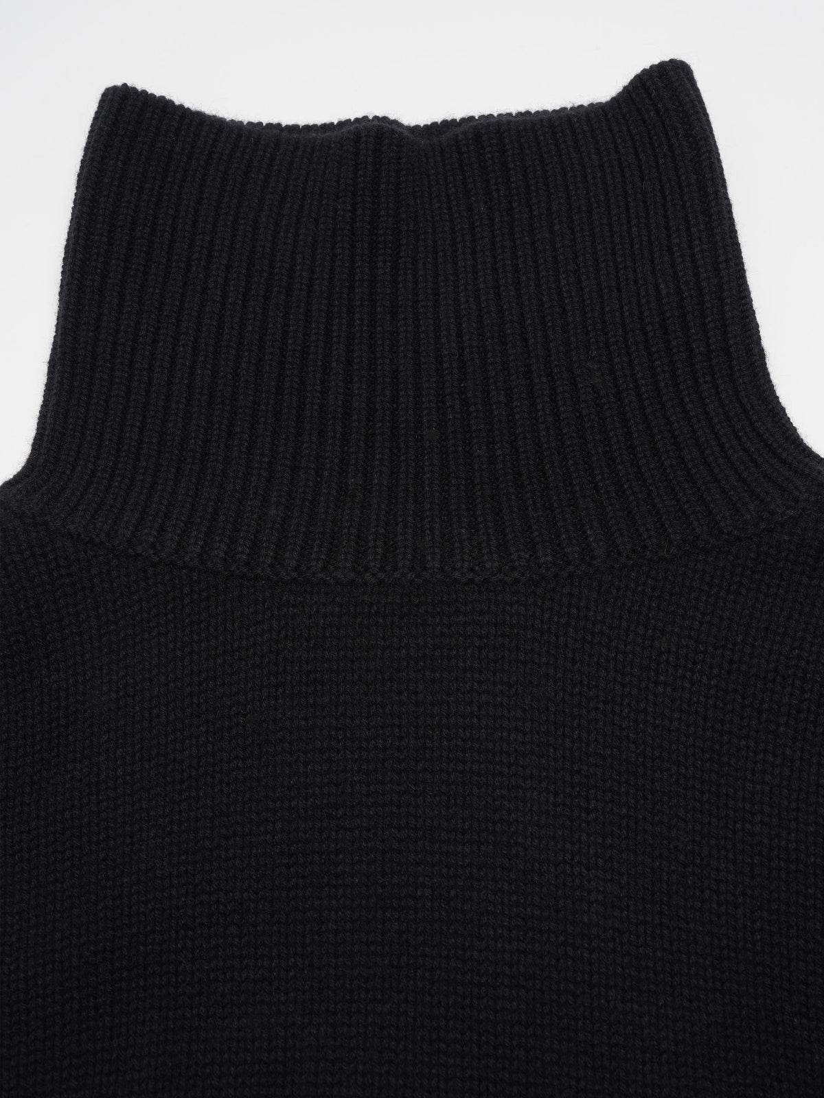 Lisa Yang – Kaschmir-Pullover Zerlina mit Stehkragen für Damen Schwarz - Black