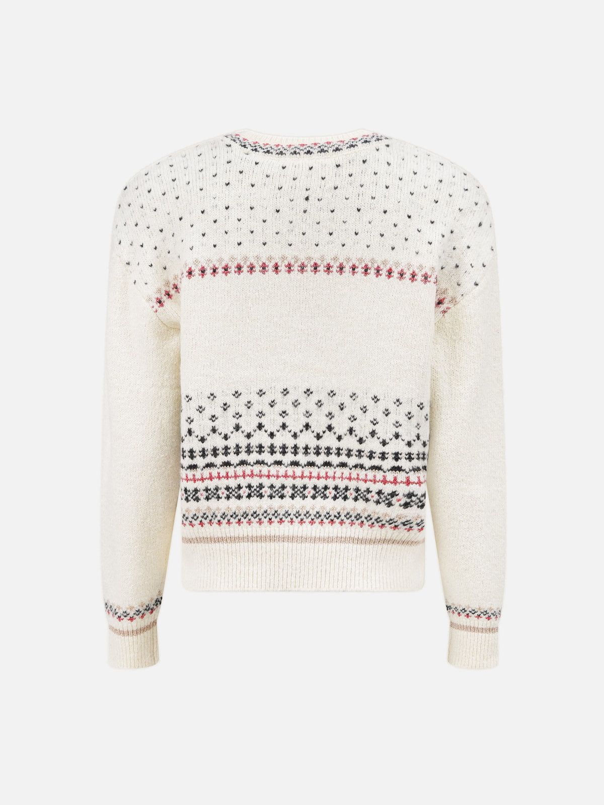 Marant etoile Jacquard-Pullover Zury für Damen Ecru