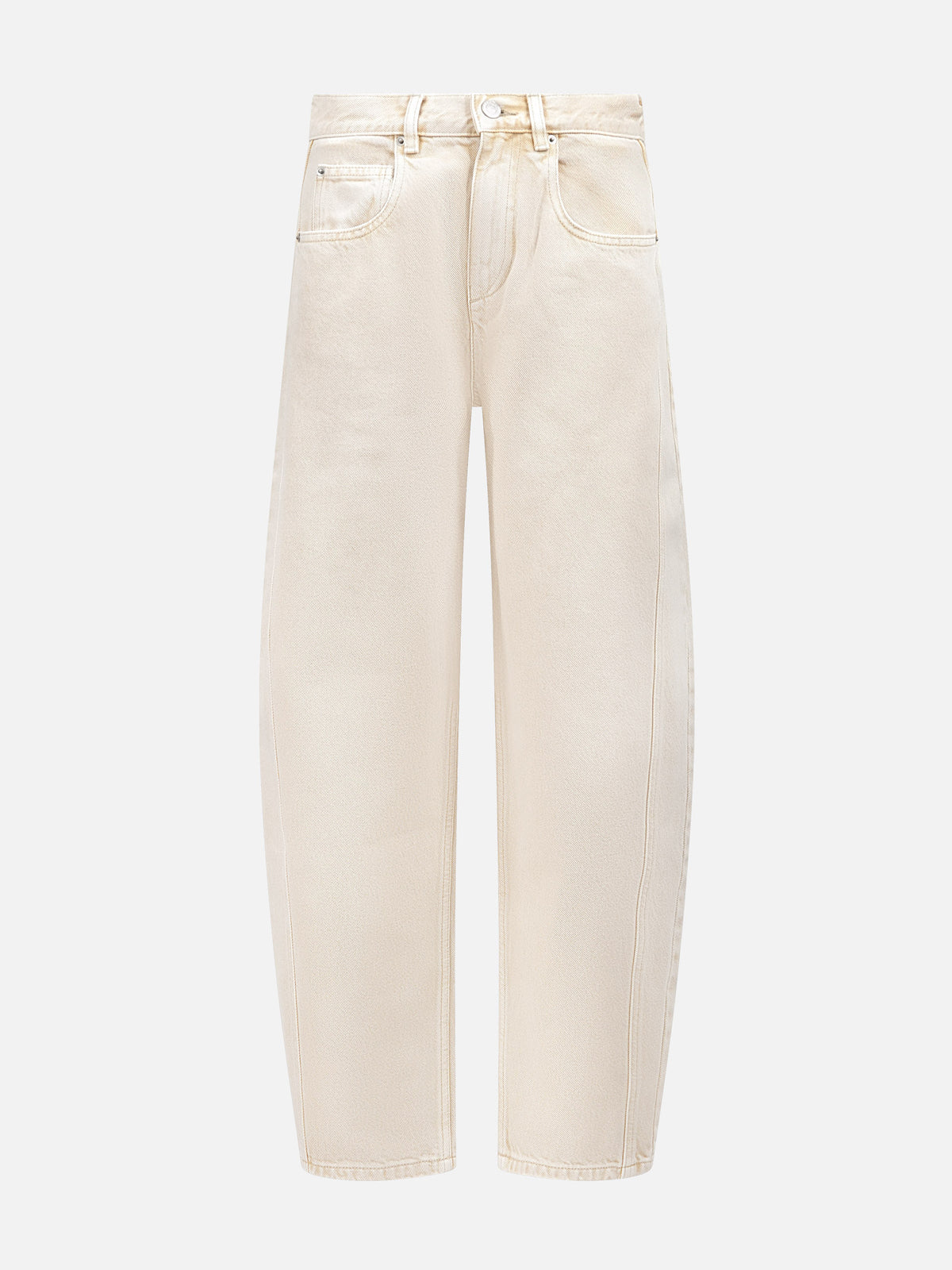 Isabel marant Barrel-Jeans Oriane für Damen Hellbeige
