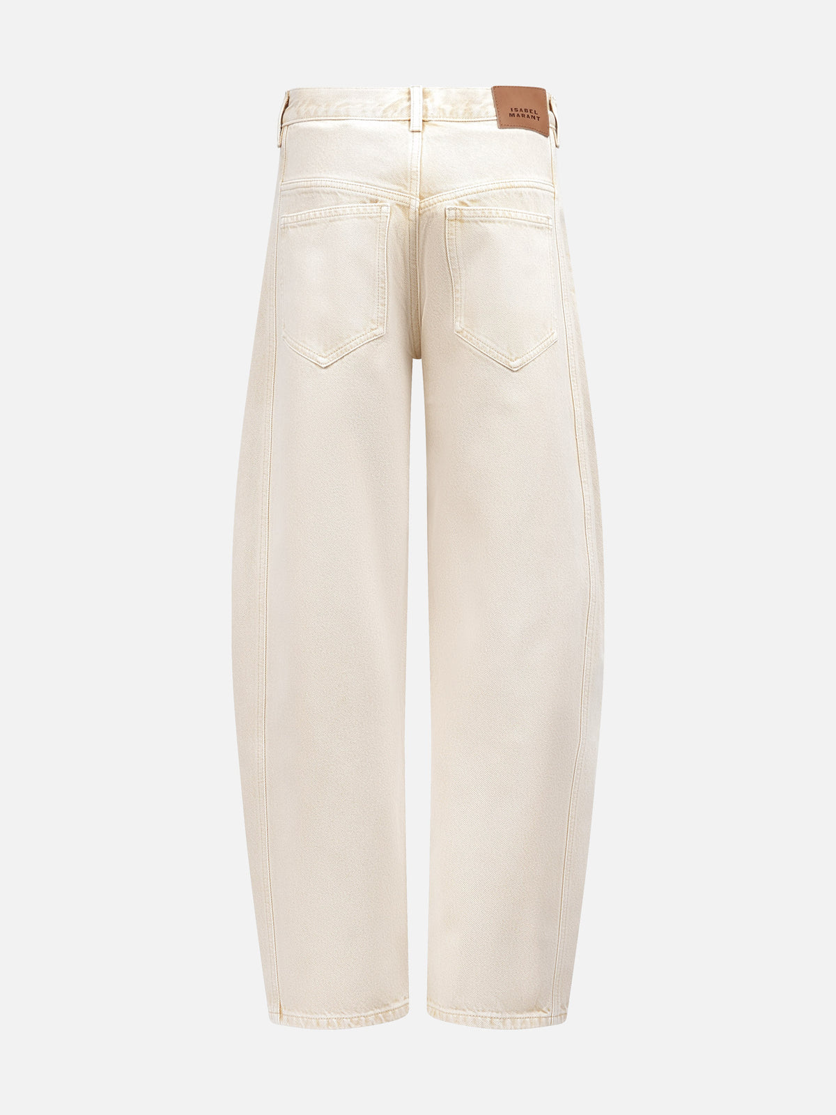 Isabel marant Barrel-Jeans Oriane für Damen Hellbeige