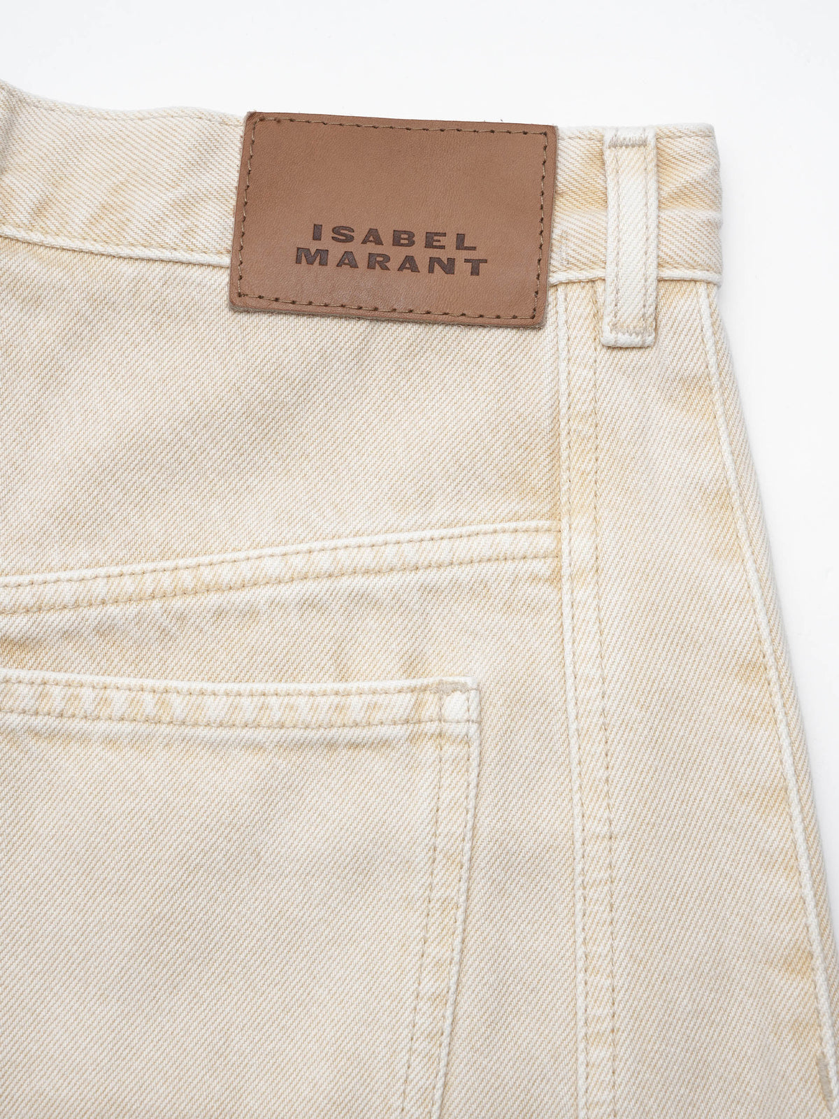 Isabel marant Barrel-Jeans Oriane für Damen Hellbeige