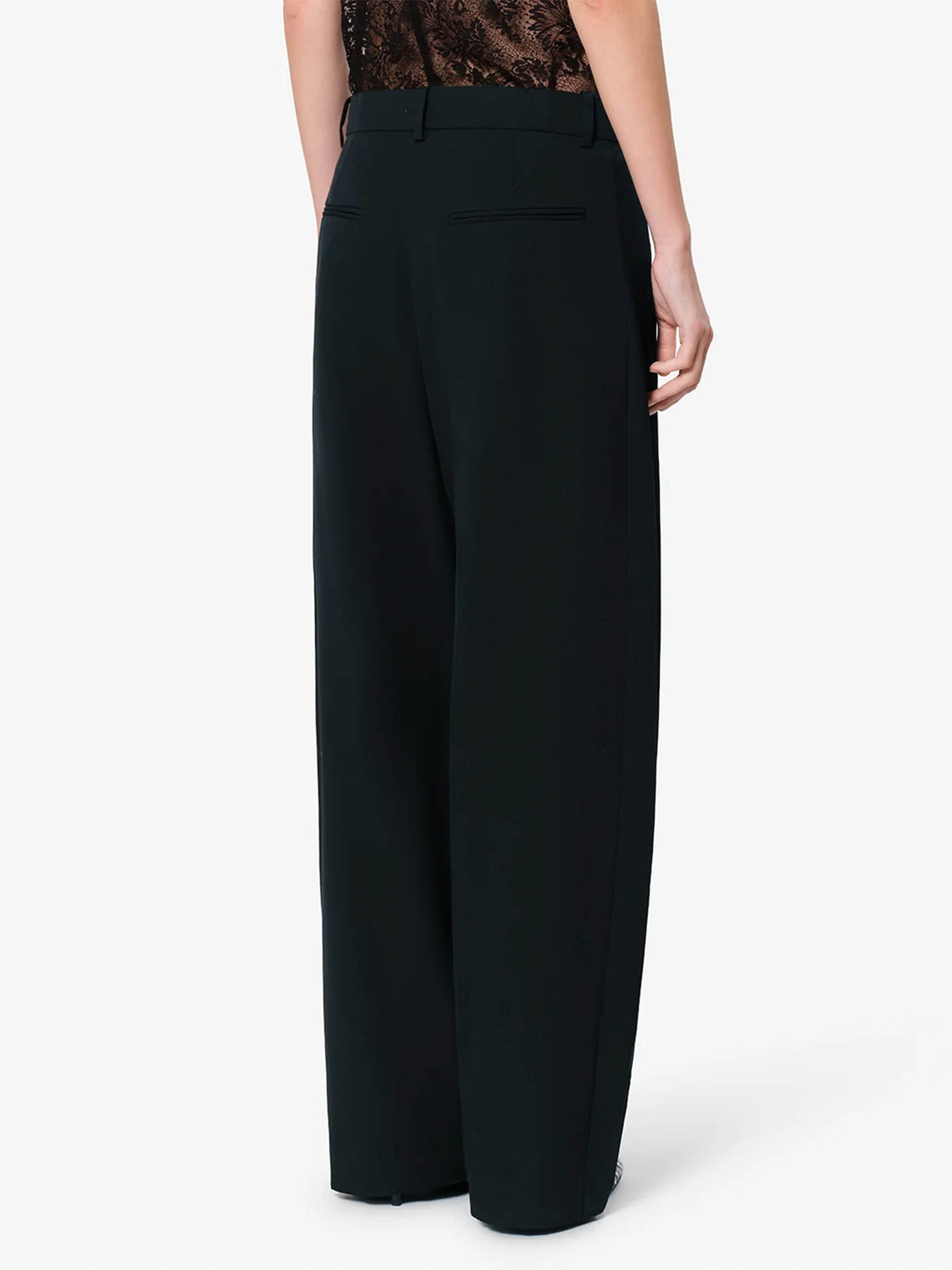 Isabel marant Hose Lyda mit Bundfalten für Damen Schwarz