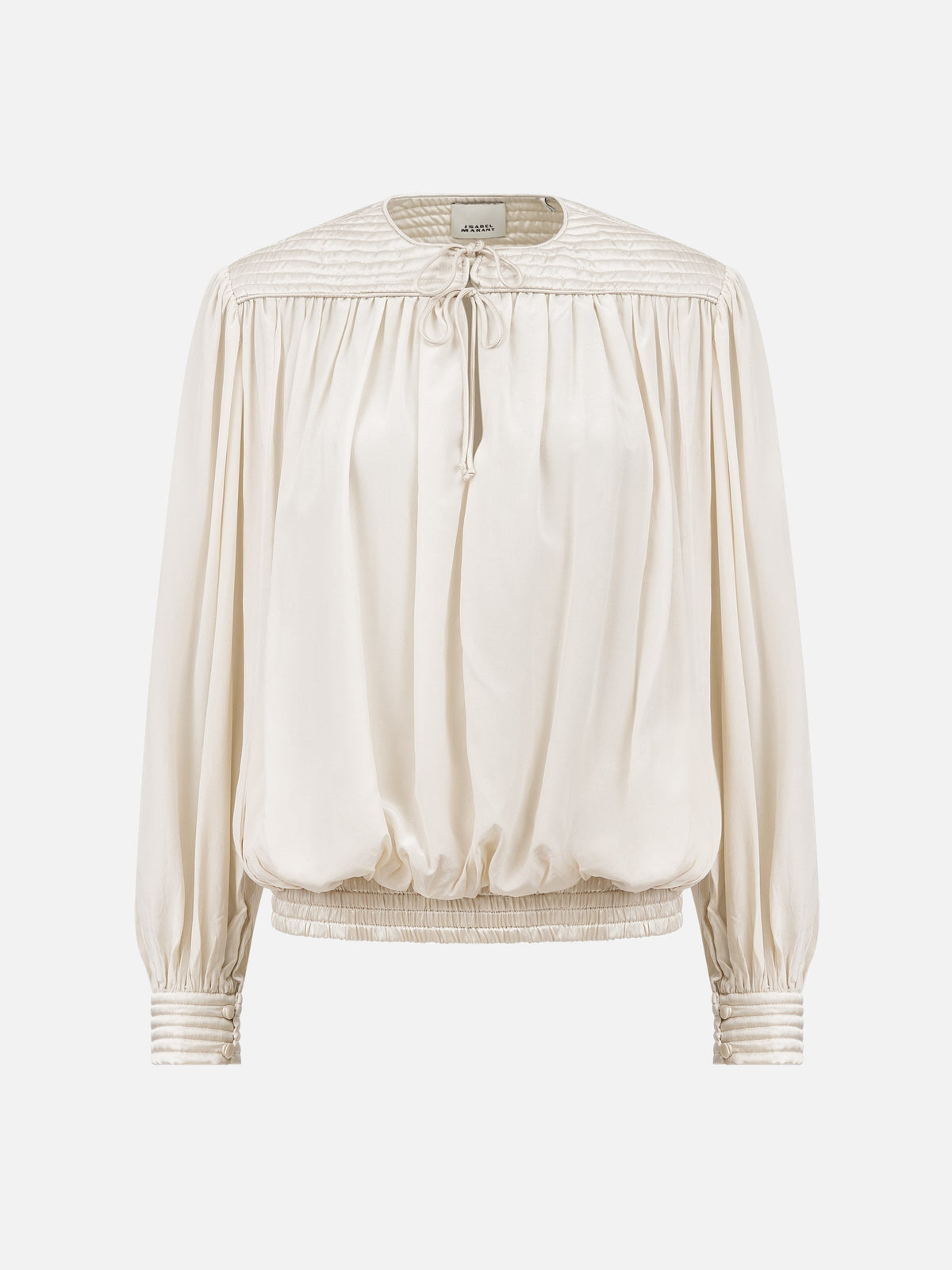 Isabel marant Seidenbluse Dovane für Damen Ecru