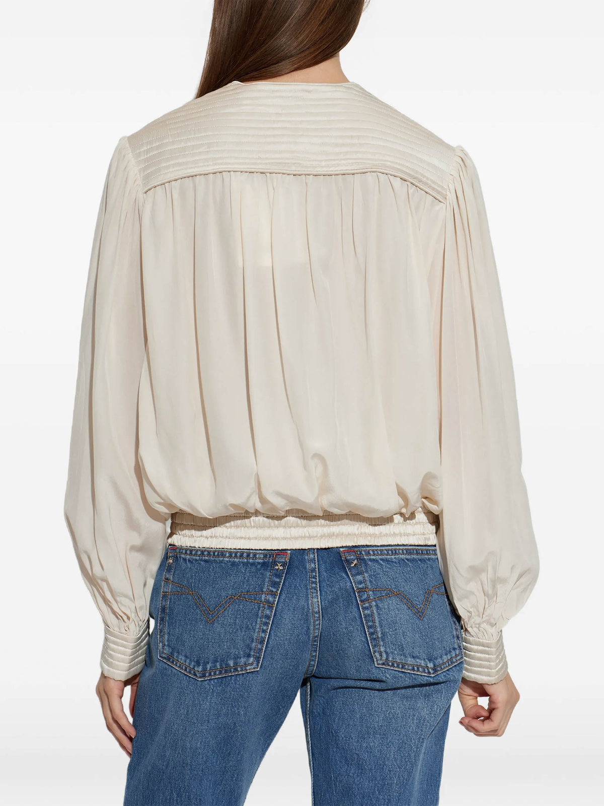 Isabel marant Seidenbluse Dovane für Damen Ecru