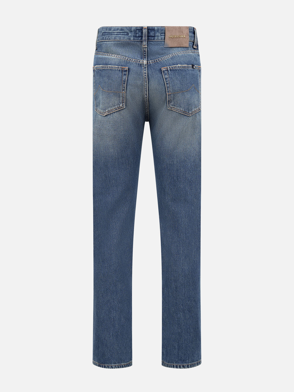 Jacob cohen Straight Jeans Edo Vintage für Herren Mittelblau