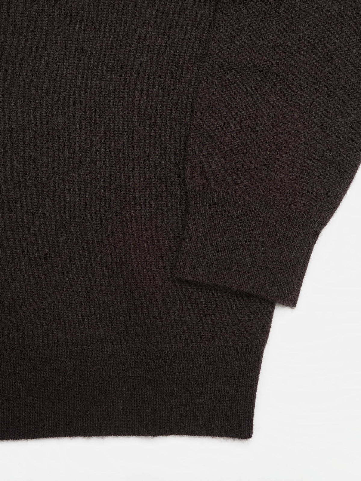 Max Mara – Rollkragenpullover aus Kaschmir-Mix für Damen Dunkelbraun - Dark Brown