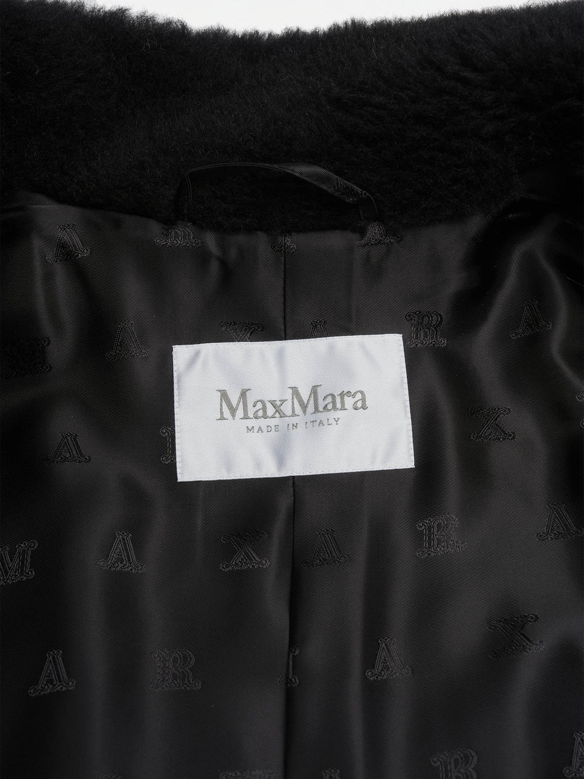 Max Mara – Teddy-Cabanjacke Alcuno für Damen Schwarz - Black