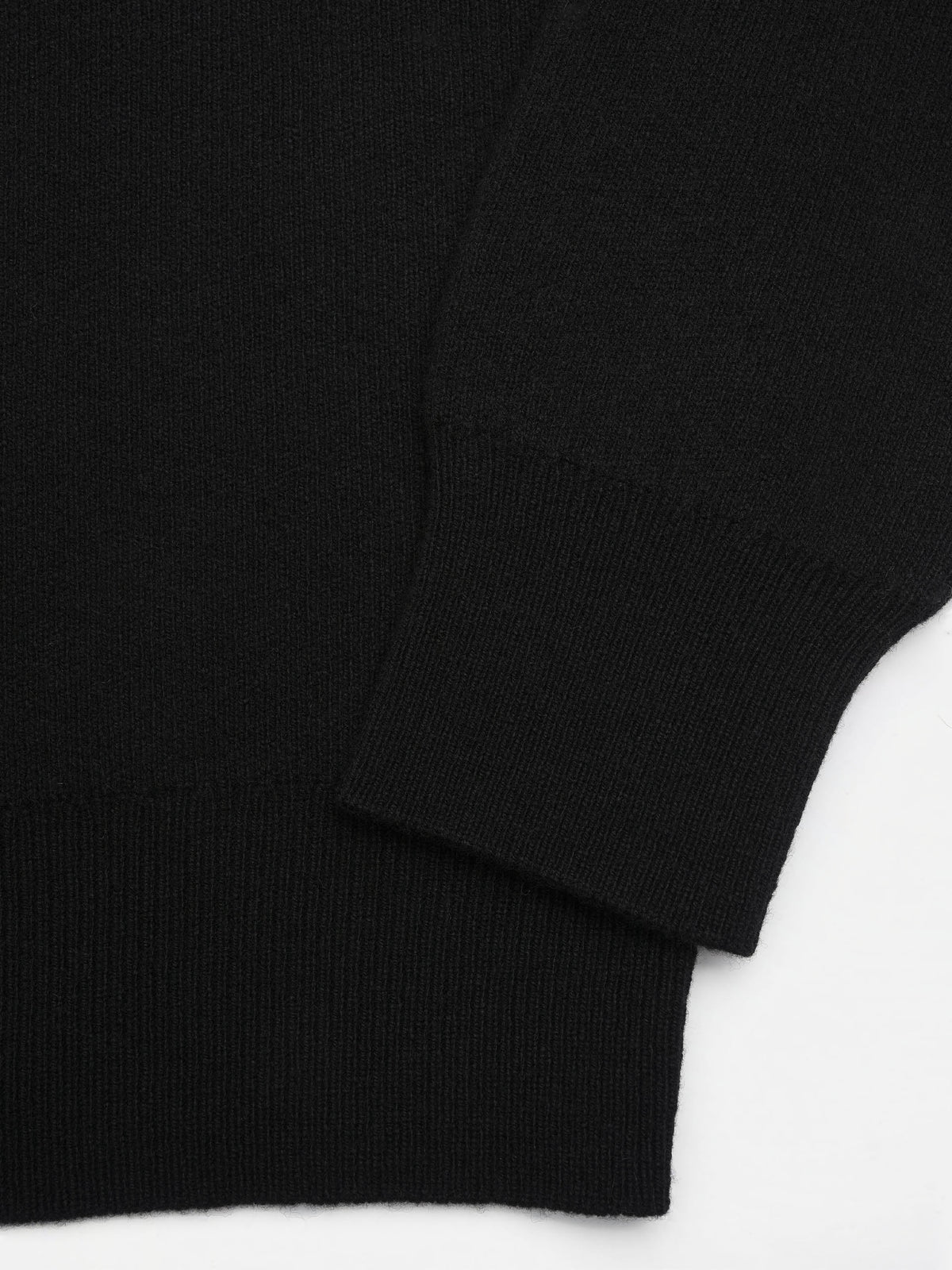 Wollpullover mit geknöpftem Kragen für Herren